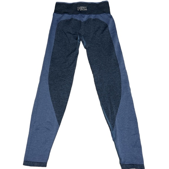 Pink Victoria’s Secret Seamless Leggings, Dark Blue Size Small. - Picture 2 of 4